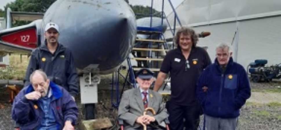 A flying visit for Knebworth resident is dream come true