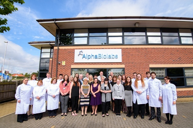 AlphaBiolabs becomes fastest testing lab in UK