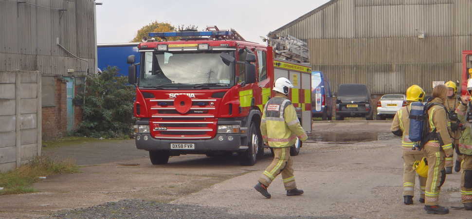 Chemical incident drill takes place in Cannock 