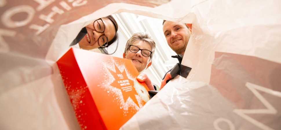 Local charity bags fundraising support 