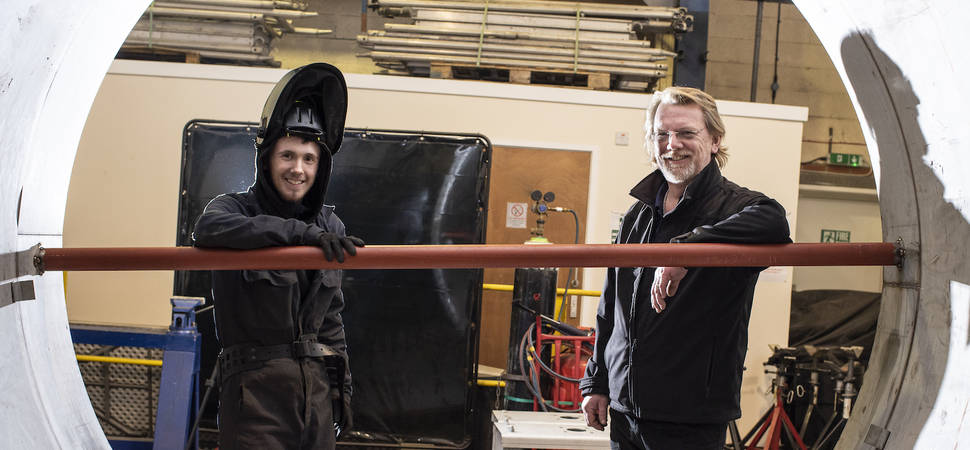 Fabrication Firm Saves Apprentice's Career 