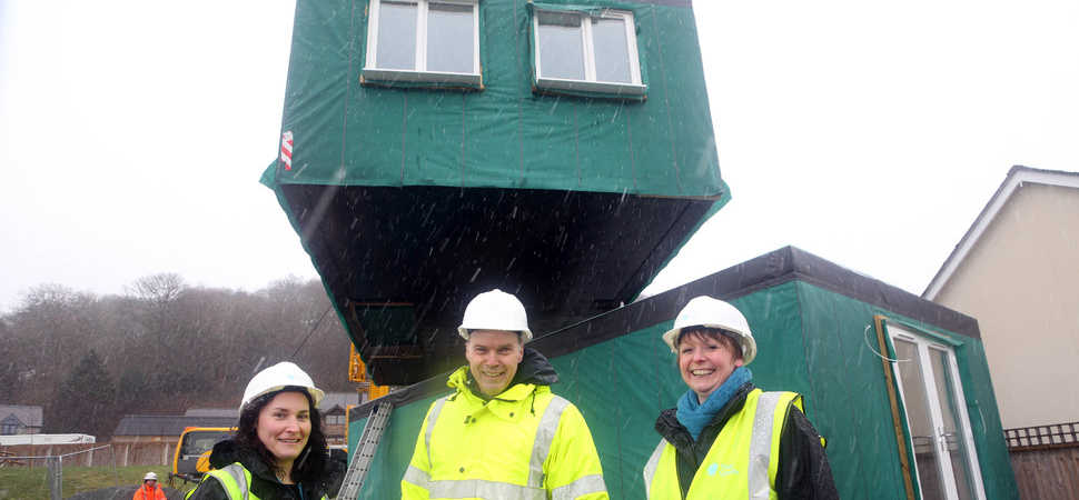 Construction starts on Grp Cynefins innovative homes