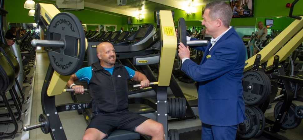 Shropshire veteran praises Duncan Bannatyne for health club membership and plans London Marathon challenge