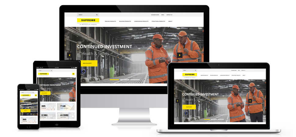 Customer Feedback Shapes New Supreme Concrete Website 