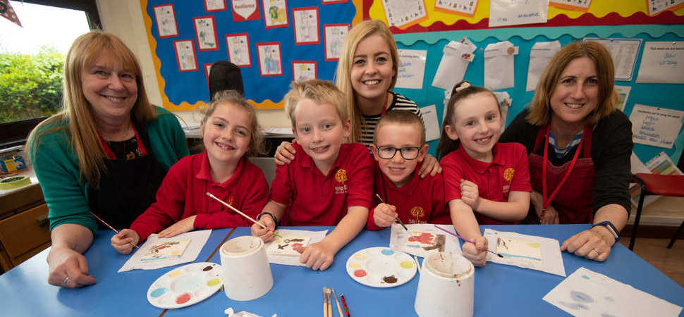 Caddington housebuilder encourages local pupils to get arty