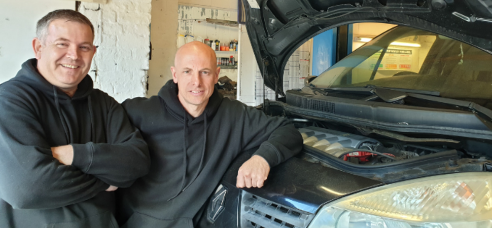 Friends get revved up to revive a Timperley garage