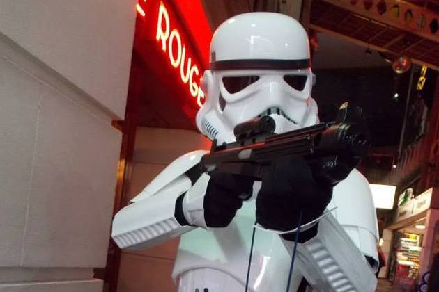 The Printworks Manchester commemorates Star Wars on 6th July