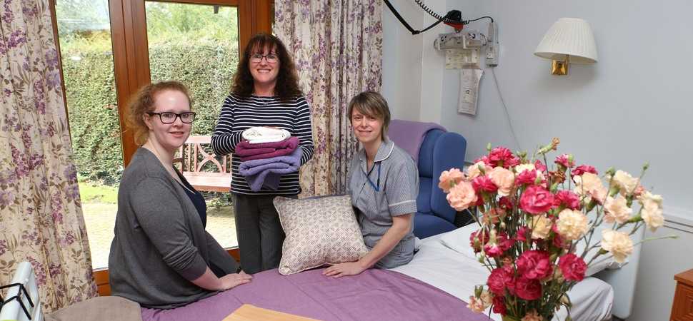 Flintshire chemicals plant helps hospice with bedroom revamp