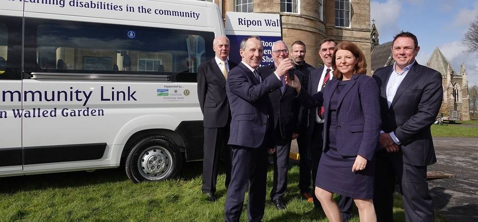 Simon Bailes Peugeot supplies purpose-built minibus to Ripon Community Link